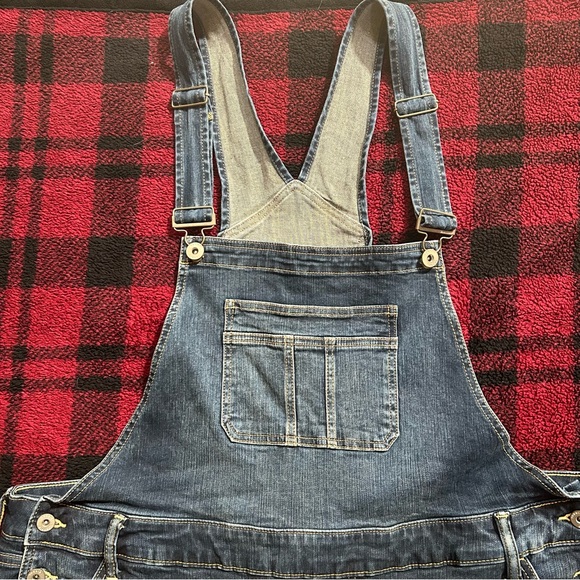 Torrid Vintage Stretch Denim Overalls - 24 - Picture 2 of 11